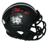 JAYCEE HORN SIGNED SOUTH CAROLINA GAMECOCKS ECLIPSE SPEED MINI HELMET BECKETT