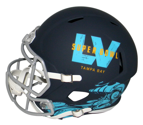 PATRICK MAHOMES SIGNED CHIEFS SUPER BOWL LV FULL SIZE SPEED HELMET BECKETT