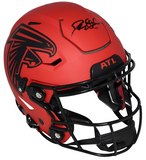 DEION SANDERS SIGNED ATLANTA FALCONS RAVE AUTHENTIC SPEEDFLEX HELMET BECKETT