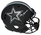 ROGER STAUBACH AUTOGRAPHED DALLAS COWBOYS AUTHENTIC ECLIPSE HELMET BECKETT