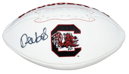 DARIUS LEONARD AUTOGRAPHED INDIANAPOLIS COLTS WHITE LOGO FOOTBALL JSA