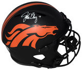 JOHN ELWAY AUTOGRAPHED DENVER BRONCOS ECLIPSE FULL SIZE SPEED HELMET BECKETT