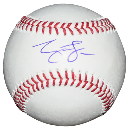 GEORGE LOMBARD JR SIGNED NEW YORK YANKEES RAWLINGS OFFICIAL MLB BASEBALL BECKETT