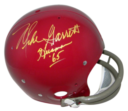 ROGER STAUBACH SIGNED NAVAL NAVY MIDSHIPMEN BEAT ARMY THROWBACK RK HELMET JSA