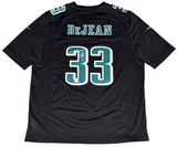 COOPER DEJEAN SIGNED PHILADELPHIA EAGLES #33 BLACK NIKE SUPER BOWL LIX JERSEY