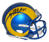 DARRELL HENDERSON JR SIGNED LOS ANGELES RAMS 2020 SPEED MINI HELMET BECKETT