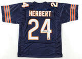 KHALIL HERBERT SIGNED AUTOGRAPHED CHICAGO BEARS #24 NAVY JERSEY BECKETT