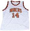 NATE TINY ARCHIBALD SIGNED UTEP MINERS #14 BASKETBALL JERSEY BECKETT