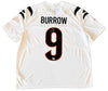 JOE BURROW SIGNED CINCINNATI BENGALS #9 WHITE NIKE LIMITED JERSEY FANATICS