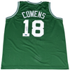 DAVE COWENS SIGNED BOSTON CELTICS #18 GREEN BASKETBALL JERSEY COA