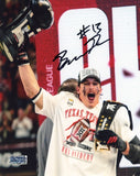 BEN ROBERTS AUTOGRAPHED TEXAS TECH RED RAIDERS 8x10 PHOTO COA