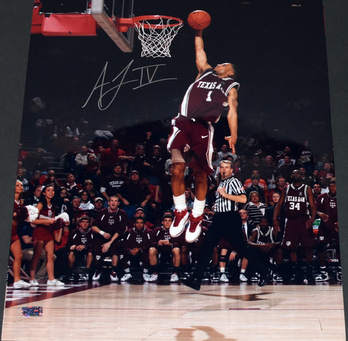 ACIE LAW IV SIGNED AUTOGRAPHED TEXAS A&M AGGIES 16x20 PHOTO COA