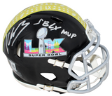 KENNETH WALKER III SIGNED SEATTLE SEAHAWKS SUPER BOWL LX MINI HELMET W/ SB MVP