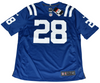 JONATHAN TAYLOR AUTOGRAPHED INDIANAPOLIS COLTS #28 BLUE NIKE JERSEY BECKETT