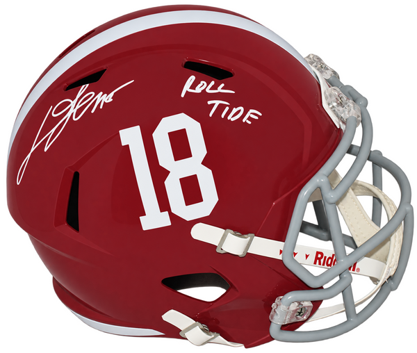 DALLAS TURNER SIGNED ALABAMA CRIMSON TIDE FULL SIZE SPEED HELMET W/ ROLL RIDE