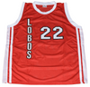 MICHAEL COOPER AUTOGRAPHED NEW MEXICO LOBOS #22 BASKETBALL JERSEY TRISTAR