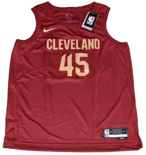 DONOVAN MITCHELL SIGNED CLEVELAND CAVALIERS #45 NIKE SWINGMAN JERSEY FANATICS