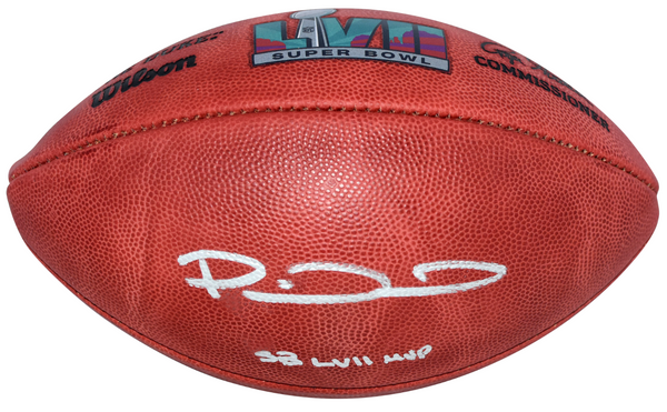 PATRICK MAHOMES SIGNED KANSAS CITY CHIEFS SUPER BOWL 57 FOOTBALL W/ SB LVII MVP