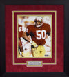 RON SIMMONS AUTOGRAPHED FLORIDA STATE SEMINOLES 8x10 FRAMED PHOTO COA