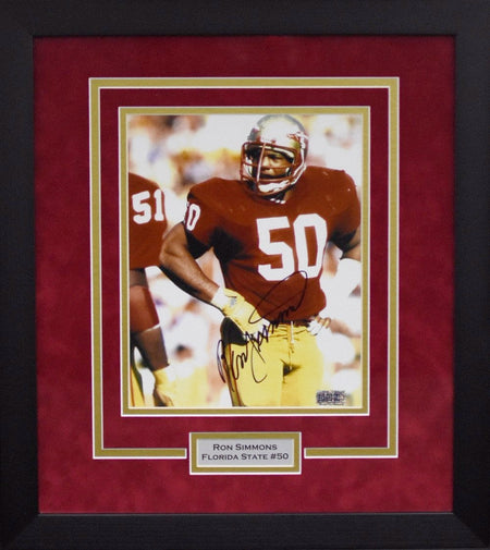 LEELAND McELROY SIGNED TEXAS A&M AGGIES 16x20 FRAMED PHOTO COA