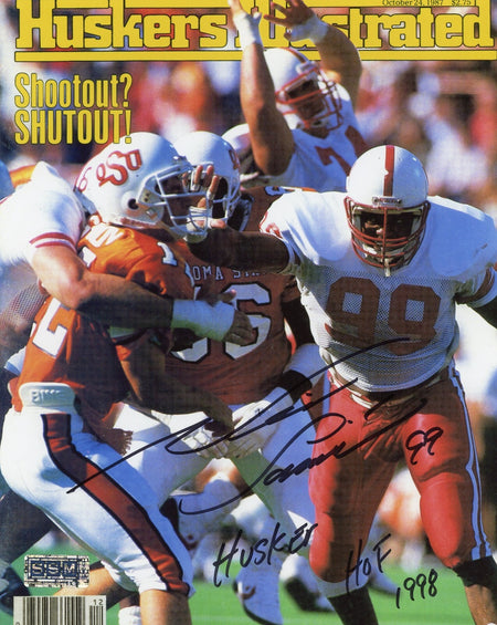 TYUS BOWSER AUTOGRAPHED SIGNED HOUSTON COUGARS 8x10 PHOTO TRISTAR