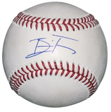 BRICE TURANG SIGNED MILWAUKEE BREWERS OFFICIAL RAWLINGS MLB BASEBALL - MLB AUTH