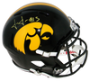 JOSH JACKSON AUTOGRAPHED SIGNED IOWA HAWKEYES FULL SIZE SPEED HELMET JSA