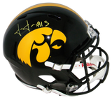 JOSH JACKSON AUTOGRAPHED SIGNED IOWA HAWKEYES FULL SIZE SPEED HELMET JSA