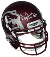 DAK PRESCOTT SIGNED MISSISSIPPI STATE BULLDOGS MATTE MAROON AUTHENTIC HELMET JSA