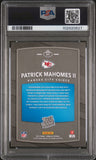 PATRICK MAHOMES SIGNED 2017 PANINI DONRUSS RATED ROOKIE AUTO #327 PSA AUTHENTIC