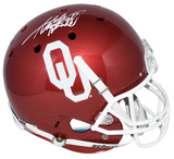 ADRIAN PETERSON AUTOGRAPHED OKLAHOMA SOONERS FULL SIZE HELMET BECKETT