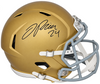 JADARIAN PRICE AUTOGRAPHED NOTRE DAME IRISH FULL SIZE SPEED HELMET BECKETT