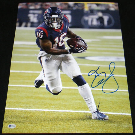 DESHAUN WATSON SIGNED AUTOGRAPHED HOUSTON TEXANS 16x20 PHOTO JSA