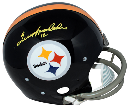 ROGER STAUBACH SIGNED NAVAL NAVY MIDSHIPMEN BEAT ARMY THROWBACK RK HELMET JSA