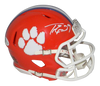 TRAVIS ETIENNE SIGNED AUTOGRAPHED CLEMSON TIGERS SPEED MINI HELMET BECKETT