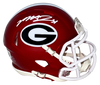 MECOLE HARDMAN SIGNED GEORGIA BULLDOGS FLASH MINI HELMET BECKETT