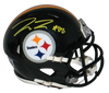 PAT FREIERMUTH SIGNED PITTSBURGH STEELERS SPEED MINI HELMET BECKETT