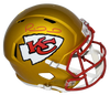 PATRICK MAHOMES AUTOGRAPHED KANSAS CITY CHIEFS FLASH FULL SIZE HELMET BECKETT