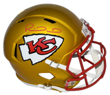 PATRICK MAHOMES AUTOGRAPHED KANSAS CITY CHIEFS FLASH FULL SIZE HELMET BECKETT