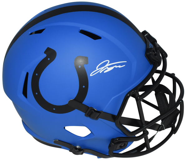 JONATHAN TAYLOR SIGNED INDIANAPOLIS COLTS RAVE FULL SIZE SPEED HELMET BECKETT