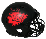 TYRANN MATHIEU SIGNED KANSAS CITY CHIEFS AUTHENTIC ECLIPSE HELMET + HONEY BADGER