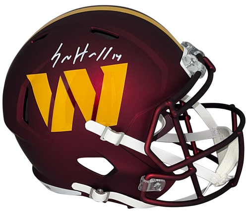 SAM HOWELL AUTOGRAPHED WASHINGTON COMMANDERS FULL SIZE SPEED HELMET BECKETT