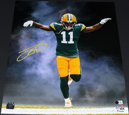 JAYDEN REED SIGNED GREEN BAY PACKERS ECLIPSE AUTHENTIC SPEED HELMET BECKETT