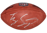 TY SIMPSON SIGNED LOS ANGELES RAMS OFFICIAL NFL DUKE WILSON FOOTBALL BECKETT