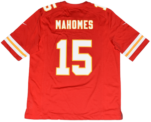 PATRICK MAHOMES SIGNED KANSAS CITY CHIEFS RED NIKE SUPER BOWL LVIII JERSEY BAS