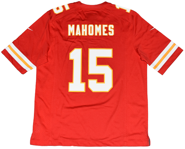 PATRICK MAHOMES SIGNED KANSAS CITY CHIEFS RED NIKE SUPER BOWL LVIII JERSEY BAS