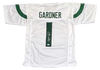 AHMAD SAUCE GARDNER SIGNED AUTOGRAPHED NEW YORK JETS #1 WHITE JERSEY BECKETT