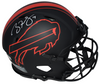RYAN FITZPATRICK SIGNED BUFFALO BILLS ECLIPSE AUTHENTIC SPEED HELMET BECKETT