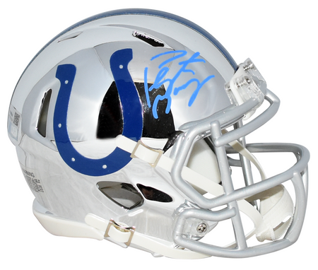 AMARI COOPER AUTOGRAPHED BUFFALO BILLS SLATE SPEED MINI HELMET BECKETT