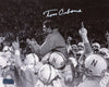 TOM OSBORNE AUTOGRAPHED SIGNED NEBRASKA CORNHUSKERS 8x10 PHOTO COA